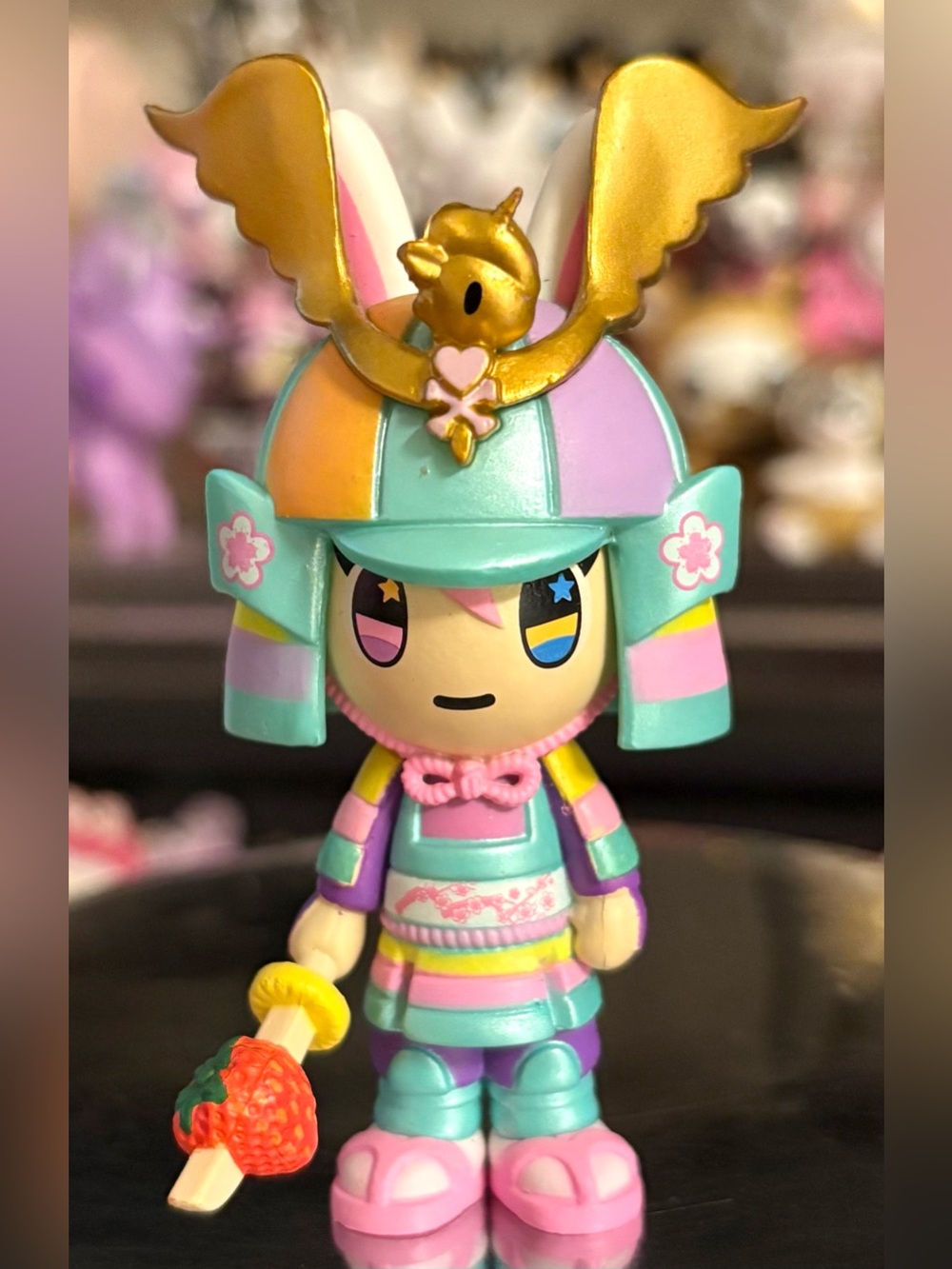 Tokidoki Nijiko Kawaii Princess Warriors Series Collectible Art Figure
